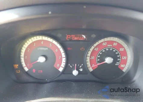 2011 Kia Rio Lx from USA, damaged, VIN KNADH4A38B6959850